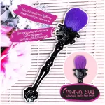 Anna Sui Vanity Face Brush แปรงที่ออกแบบด้วยลวดลายดอกกุหลาบที่งดงาม ในสไตล์ผู้หญิงที่นุ่มนวล PD24326
