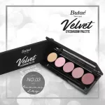 Butae' Velvet Eyeshadow Palette อายชาโดว์ตา  น้ำหนัก 4 กรัม