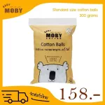 Baby Moby Cotton Cotton Baby Moby Cotton Cotton Cotton Cotton Cotton Size 1 Bag 300 grams used to wipe clean after excretion. Can be used from infants - adults