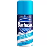 Barbasol Pacific Rush 7oz. Special formula with caffeine. And Mentol mixed to be fresh and lively
