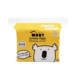 Baby Moby, 3x4 -inch large cotton wool, Jumbo Pads 105G