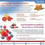 กิฟฟารีน Giffarine เรด ออเรนจ์ คอมเพล็กซ์ 12 สารสกัดจากส้มแดง ผสมเบอร์รี่รวม ชนิดแคปซูล 30 Capsules 41714
