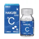 HAKUBI C Tablet 60 Tablets Hakhubi 60 vitamin C for clear white skin.