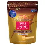 Meiji Amino Collagen Premium Coq10 & Rice Germ Extract for 28Days Meiji Amino Collagen Premium 196g.