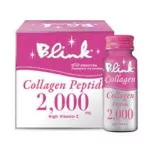Blink Collagen Peptide Drink 2000mg. บริ๊งค์ คอลลาเจน เปปไทด์ 2000มก. 50ml. x 6ขวด
