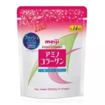 Meiji Amino Collagen 5000mg. for 14days เมจิ อะมิโน คอลลาเจน แบบรีฟิล สำหรับ14วัน 98g.