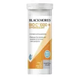 Blackmores Bio C + Effervescent Vitamin C, Echinacea and Zinc แบล็คมอร์ส วิตามินซี และ ซิงค์ เม็ดฟู่ 10เม็ด