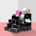 Cosmetic storage box Size 28x17x26cm. Jewelry box DIY cosmetic shelf