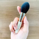 Mac Powder Blush makeup brush, cute white handle 463Ses