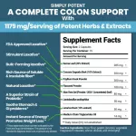 Simply Potent Colon Cleanse ** Colon Complex & Detox ** 30 Capsules No.669