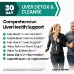 Helps to detoxify the liver !!! Increase Simply Potent Liver Detox, 60 capsules No.701
