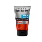 L'Oreal Men Expert White Activ Anti-ACNE Total Skin Renewer Volcano Red Facial Foam 100ml. ลอรีอัล เม็น เอ็กซ์เพิร์ท ไวท์ แอนตี้-แอคเน่ โฟมล้างหน้า