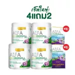 Real Elixir ALFA CHLOROPHYL PLUS FIBER Chlorophyll contains 100 grams - 4 sets, free 2 ports, 2 boxes ** Detox from the inside Bright skin with alpha. **