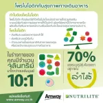 Amway, fiber probiotics, helping to lose weight, weight loss, Nutrilte, authentic Thai label !! Probiotic Probiotic + Fiber Power Amway