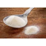 100% collagen from 500 g sea fish imported from Korea. Factory meets HACCP and ISO standards.