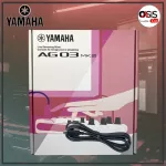 (Delivered every day) Yamaha AG03MK2, small mixer Mickzer with the Audio Interface 3-Ch Mixer & USB Audio interface (white)