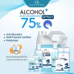 เซทขายดี ประหยัดสุด แอลกอฮอล์75% 1ลิตร,300ml,100ml,35ml,20mlเจล120ml