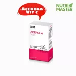 Nutrimaster Acerola Vit C 30 เม็ด อะเซโลล่าวิตซี อาหารเสริมบำรุงผิวใส ป้องกันหวัดและเพิ่มภูมิคุ้มกัน ขนาด 30 แคปซูล