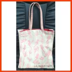 Clarins Blue Bag, large bag, sea horse pattern, Spring Summer collection from PD23224