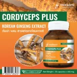 ถั่งเช่า พลัส สารสกัดจากโสมเกาหลี Cordyceps plus Korean Ginseng Extract Morikami ถั่งเฉ้า ถังเช่า โสมเกาหลี โมริคามิ