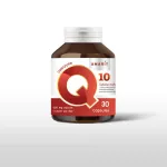 Coenzyme Q10 helps reduce premature wrinkles. Preserving the skin to look bright and glowing, making the skin soft, moisturized, natural 30 capsules.