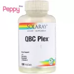 Solaray QBC PLEX 120 Vegcaps Quewor Citin and Broemline to help anti -inflammatory. Enhance immunity And reduce allergies, 120 Veji Capsu