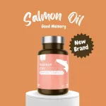 Free delivery !! Samon fish oil nourishes the brain 30 capsule. Fish oil By Inzen Salmon Oil