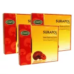 3 boxes contains 90 capsules. Surapol Extract from Ganoderma lucidum.