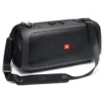 JBL : PartyBox On-The-Go by Millionhead (ลำโพงบลูทูธไร้สายแบบพกพา ที่มาพร้อมกับไมโครโฟนไร้สายถึง2ตัวและมีไฟเอฟเฟคมาให้)