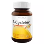 Vistra L-Cyteine ​​Plus Biotin 30 Tablets, Vis Trana L-Systeine ​​Plus, 30 tablets