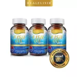 Real Elixir FISH OIL 1,000 mg. 100's ฟิชออยล์ 1,000มก. บรรจุ 100 เม็ด **PRO 3 ขวด**
