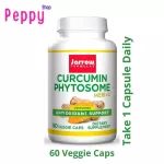 Jarrow Formulas Curcumin Phytosome Meriva 500 MG 60 Veggie Caps Turmeric 60 Capsules