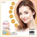 White skin with aura, reducing dark spots from acne, glutathione.