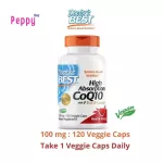 Doctor's Best High Absorption Coq10 with Bioperine 100 mg 120 Veggie Caps Cow Sezy Q10 120 Weigi Capsule