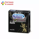 Durex Kingtex condoms, Durex Condoms, 1 Black box, 3 pieces