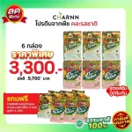 6 กล่อง แถม 7 ซอง   Charnn Plant based Protein ฌาน อาหารเสริม รสออริจินอล & ชาเขียวมัทฉะ  โปรตีนจากพืช