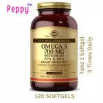 Solgar Omega-3 EPA & DHA DOUBLE STRENGTH 700 mg 60 Softgels Omega 3 60 Softgel
