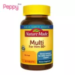 Nature Made Men's Multi 50+ 90 Tablets, Vitamins and Minerals For men aged 50 years and over 90 tablets