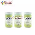 Egg Albumin "Pack 3 bottles" Albumin protein, egg whites, 1 bottle of 60 tablets x3