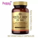 Solgar Gentle Iron 25 MG 90 Vegetable Capsules 90 Vitamin Vitamins