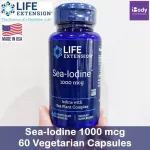 ไอโอดีนจากพืชทะเล Sea-Iodine™ 1000 mcg, 60 Vegetarian Capsules Life Extension®
