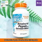 Betel hydrochloride Beta Pi Pepsin and herbs, Jane, digestive protein, Betaine HCL Pepsin & Gentian Bitters 120 Capsules Doctor's Best®