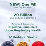 10 varieties of Ultra Strength Probiotic 10 20 Billion 30 Capsules Nature's Bounty®
