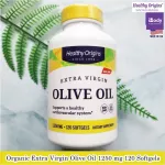 Olk Olk Oil, cold extract, ORGANIC EXTRA VIRGIN OLIVE OIL 1250 mg 120 Softgels Healthy Origins®