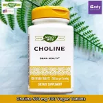 Choline 500 mg 100 Vegan Tablets Nature's Way®