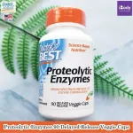 Enzymes to support digestive systems and metabolism. Proteolytic Enzymes 90 Delayed Release Veggie Caps Doctor's Best®