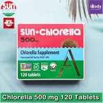 ผลิตภัณฑ์เสริมอาหาร คลอเรลล่า สุดยอดอาหารจากธรรมชาติ A 500 mg 120 Tablets Sun Chlorella®