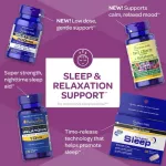 วิตามิน นอนหลับ Sleep Aid Puritan's Pride® หลับเร็ว หลับลึก หลับสบาย Sleep Health, Sleep Support