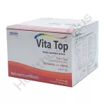 Vita Top ไวต้า ท็อป วิตามินรวม และแร่ธาตุ ชนิดแคปซูล 1 กล่อง 100 แคปซุล 10 x 10 แคบซูล