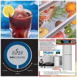 Haier 2 Door Refrigerator 6.2 Q HRF170MNI Cooling System NOFROST LED LED lights provides brightness throughout the cabinet.